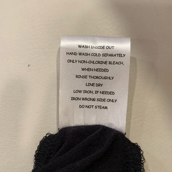 Lane‎ Bryant Black Drape Blouse - Picture 6 of 6